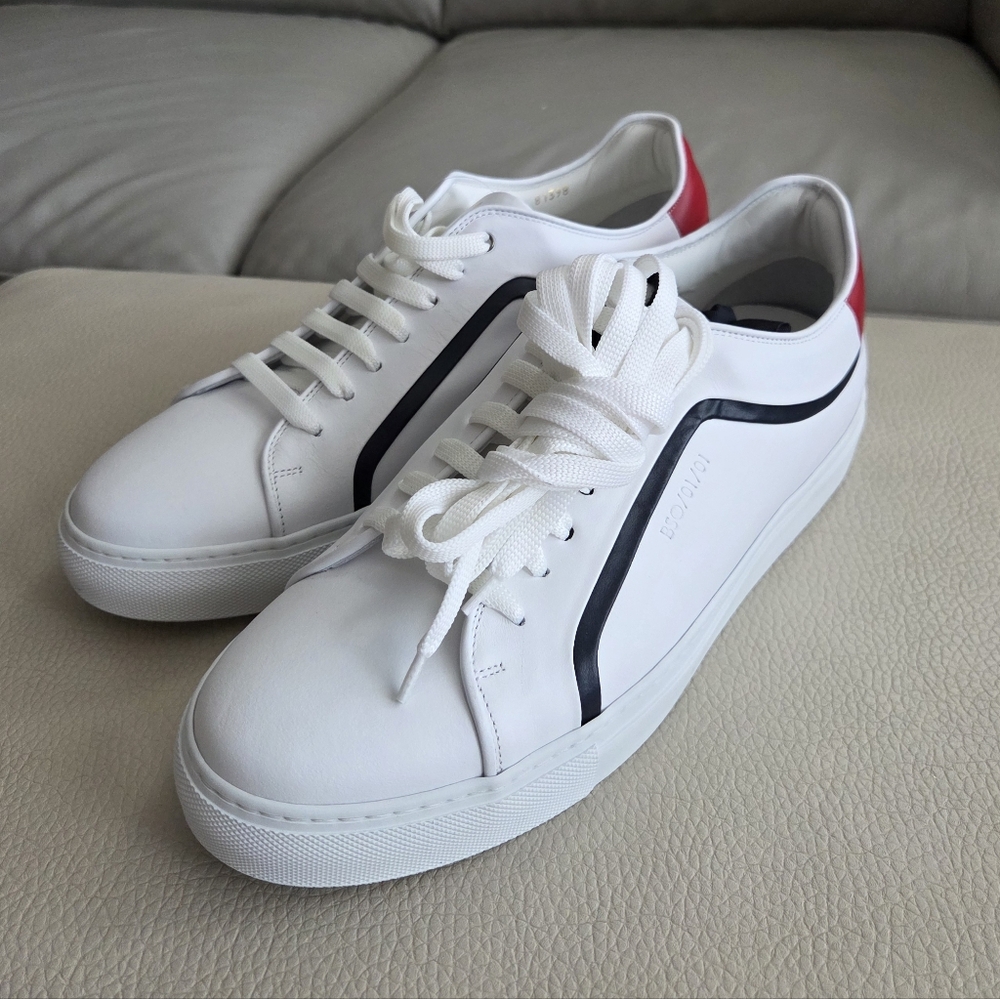 Paul Smith Basso Men's Leather Trainers - Made In Italy - UK 10/EU 44/US 11